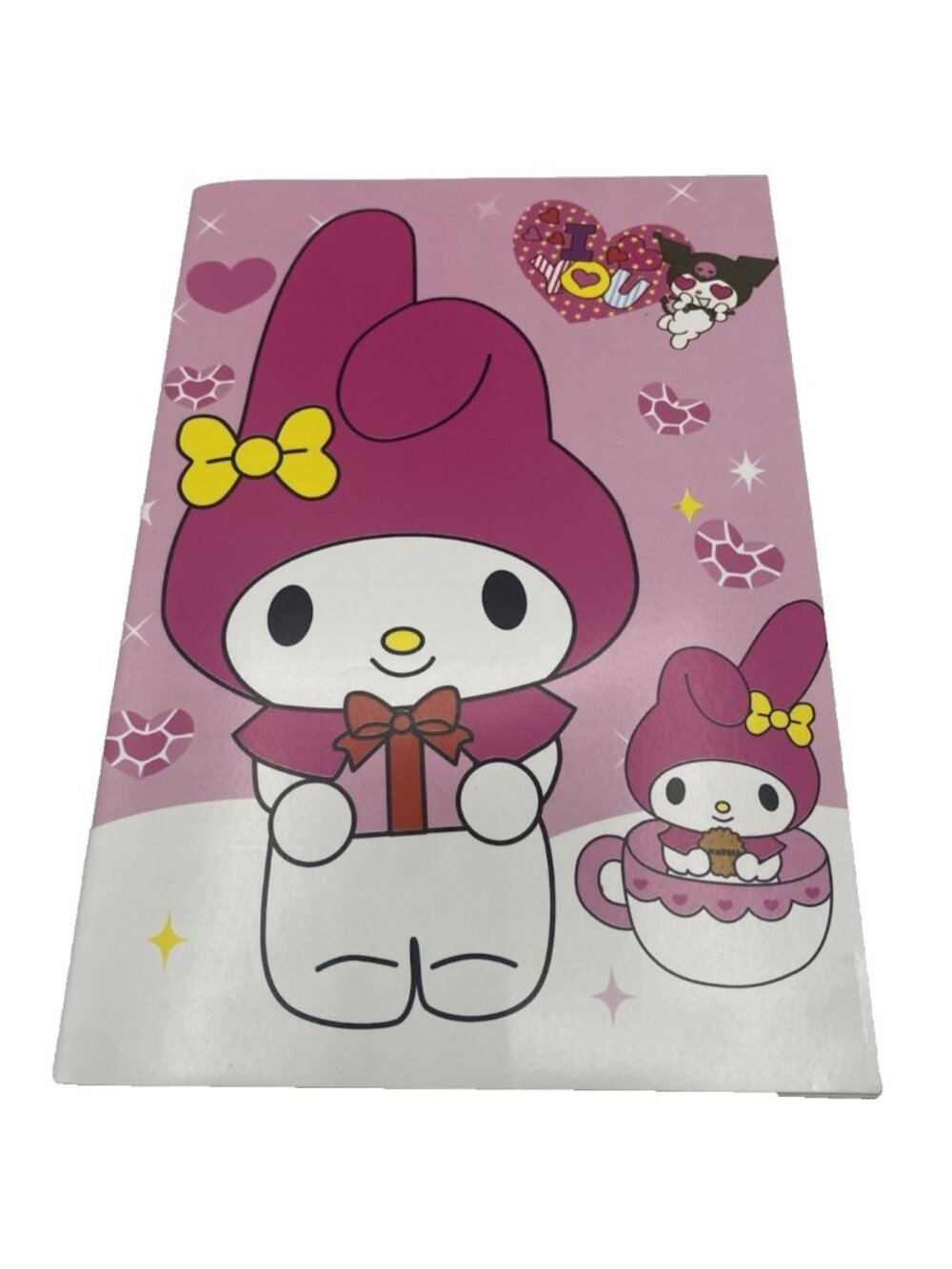 Sanrio Hello Kitty My Melody Notebook Journal Kawaii Diary Collectible